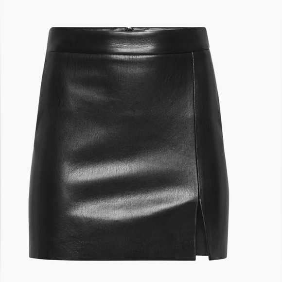 Patio Wilfred Mini Skirt - Aritzia Vegan Leather - Picture 2 of 7